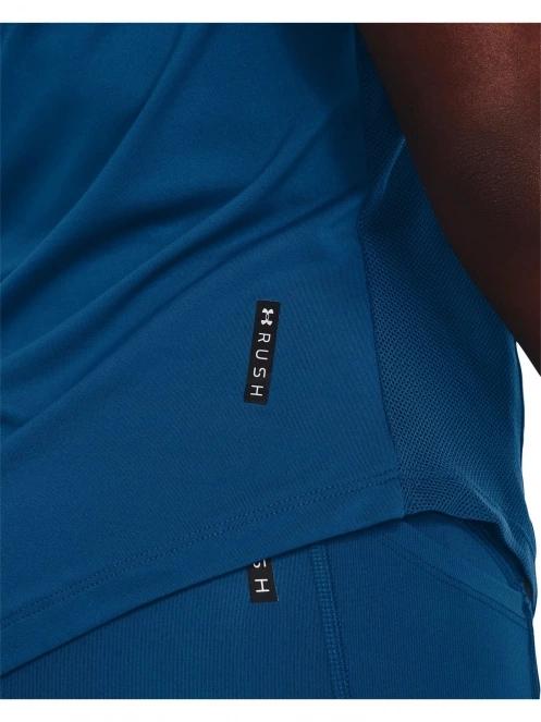 Under Armour Ua Rush Mesh Ss női rövid ujjú sport póló kék színben 5