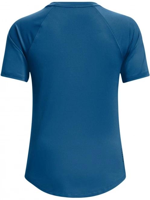 Under Armour Ua Rush Mesh Ss női rövid ujjú sport póló kék színben 7
