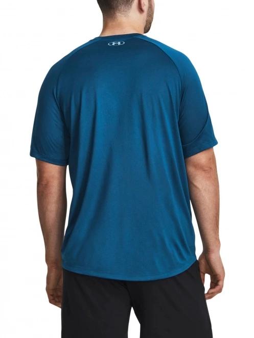 Under Armour UA Tech Prt Fill SS férfi rövid ujjú sport póló kék színben 3