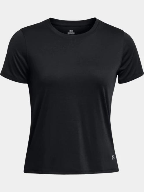 Under Armour UA Launch Shortsleeve női rövid ujjú sport póló fekete színben 5