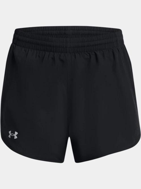 Under Armour UA Fly By 2-in-1 Shorts női sport rövidnadrág fekete színben 6