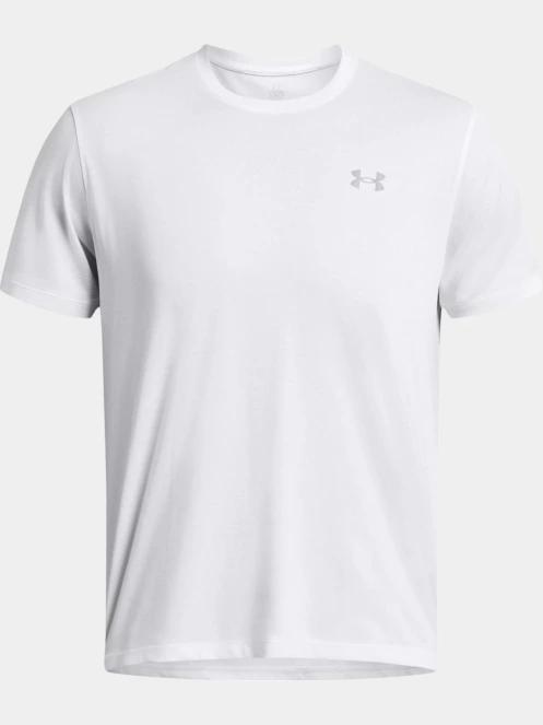 Under Armour UA Launch Shortsleeve férfi rövid ujjú sport póló fehér színben 5