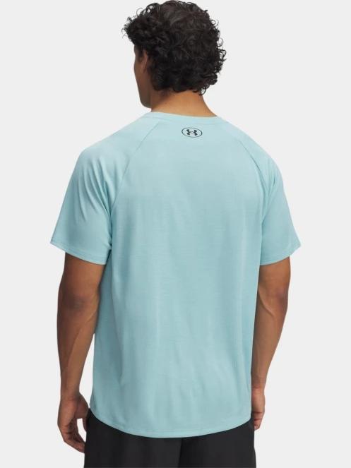 Under Armour UA Tech Textured SS férfi rövid ujjú sport póló kék színben 3