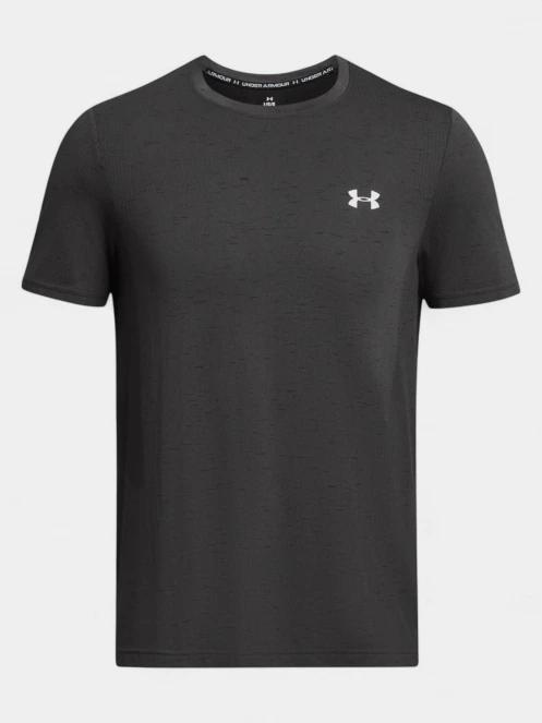 Under Armour Vanish Seamless SS férfi rövid ujjú sport póló szürke színben 5