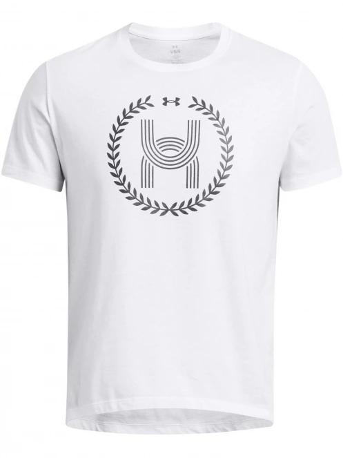 Under Armour UA Run Everywhere Wreath SS férfi rövid ujjú póló fehér színben 4