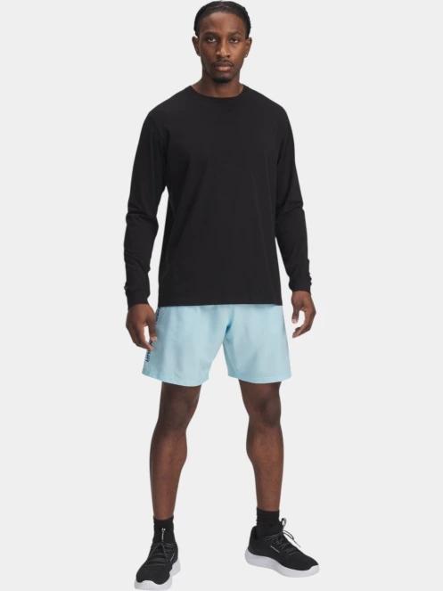 Under Armour UA Tech Woven Wordmark Short férfi sport rövidnadrág világoskék színben 4