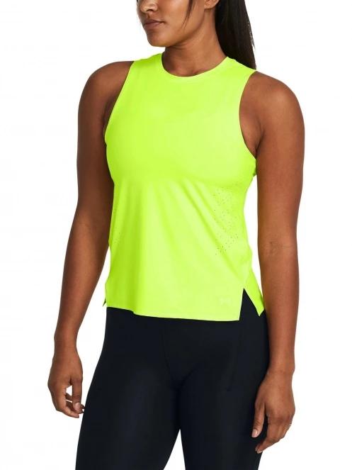 Under Armour Ua Laser Tank női ujjatlan sport póló zöld színben 2