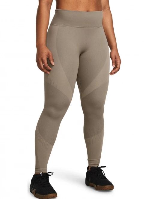 Under Armour Rush Seamless Ankle Leg női leggings barna színben 2