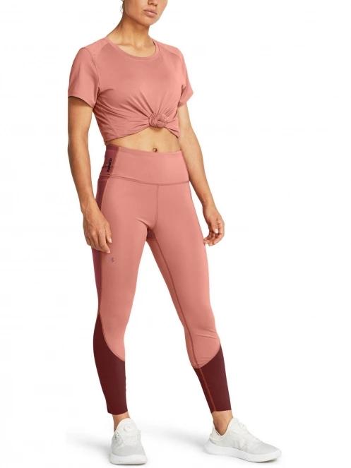 Under Armour Rush Vent SS női rövid ujjú sport póló rózsaszín színben 4