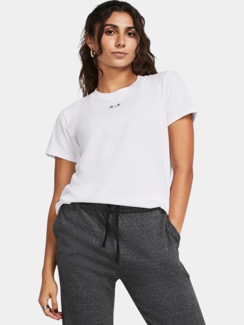 Under Armour UA Rival Core SS női rövid ujjú póló fehér színben 2