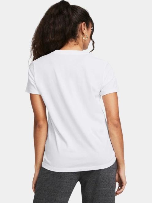 Under Armour UA Rival Core SS női rövid ujjú póló fehér színben 3
