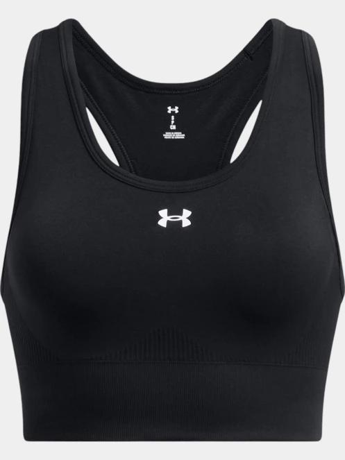Under Armour Vanish Seamless Mid Bra női sportmelltartó fekete színben 5
