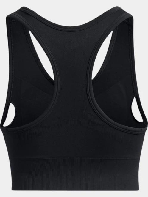 Under Armour Vanish Seamless Mid Bra női sportmelltartó fekete színben 6