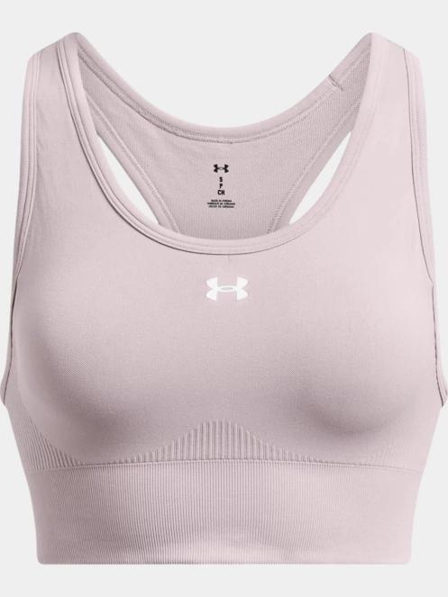 Under Armour Vanish Seamless Mid Bra női sportmelltartó szürke színben 5