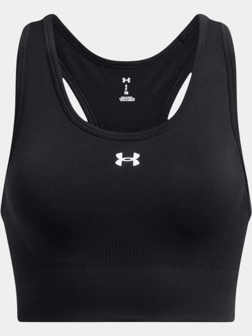 Under Armour Vanish Seamless Mid Bra női sportmelltartó fekete színben 5