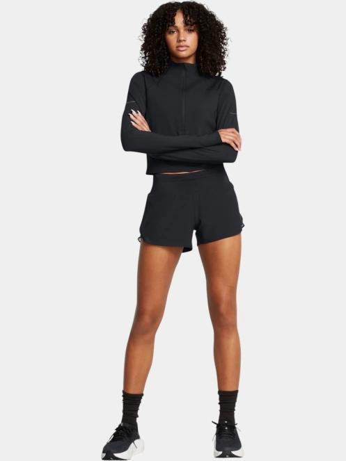 Under Armour UA Launch Pro 3'' Shorts női sport rövidnadrág fekete színben 4