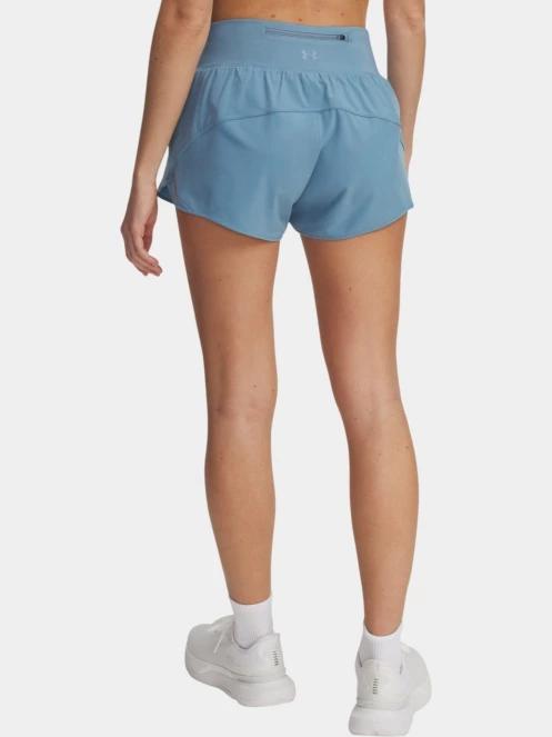 Under Armour UA Launch Pro 3'' Shorts női sport rövidnadrág kék színben 3