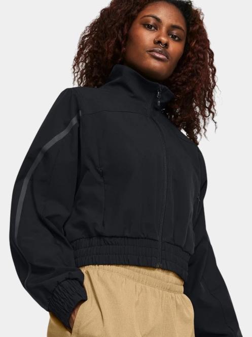Under Armour Unstoppable Crop Jacket női átmeneti kabát fekete színben 5