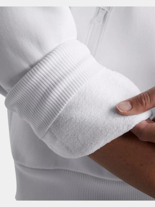 Under Armour Ua Armour Flc Pro Hz női pulóver fehér színben 4