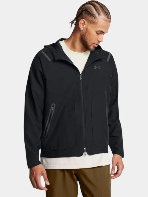 Under Armour UA Unstoppable Jacket LC férfi futódzseki fekete színben 2