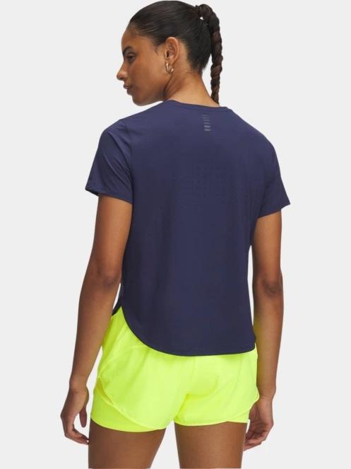 Under Armour UA Launch Elite Shortsleeve női rövid ujjú sport póló sötétkék színben 3