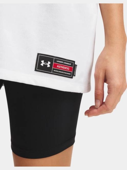 Under Armour UA HWT OS 96 SS női rövid ujjú póló fehér színben 4