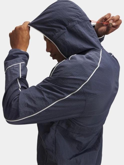 Under Armour UA Run 96 Jacket férfi futódzseki szürke színben 4