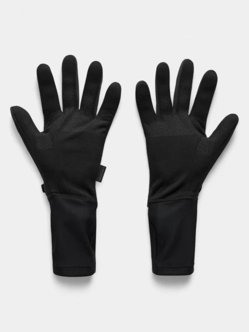 Under Armour M's Storm Fleece Run Gloves futó kesztyű fekete színben 3