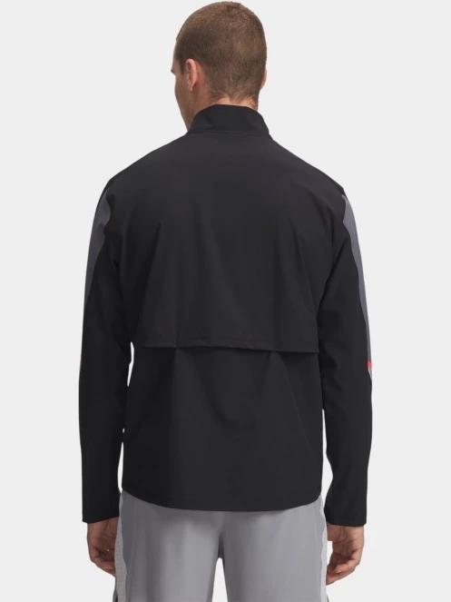 Under Armour UA Velociti Storm Jacket férfi futódzseki fekete színben 3
