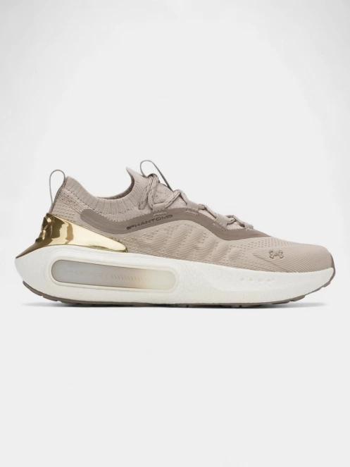 Under Armour UA W Phantom 4 Chrome női futócipő homok színben 2