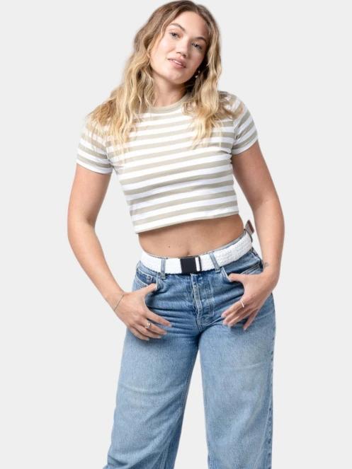 Arcade Belts Futureweave férfi öv fehér színben 6