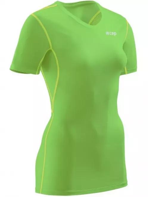 CEP CEP Wingtech Shirt Short Sleeve W női rövid ujjú sport póló zöld színben 2