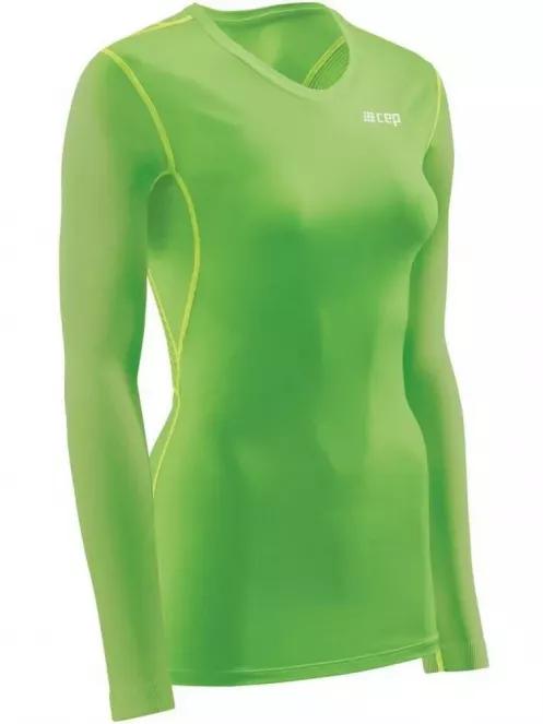 CEP CEP Wigtech Shirt Long Sleeve W női hosszú ujjú sport póló zöld színben 2