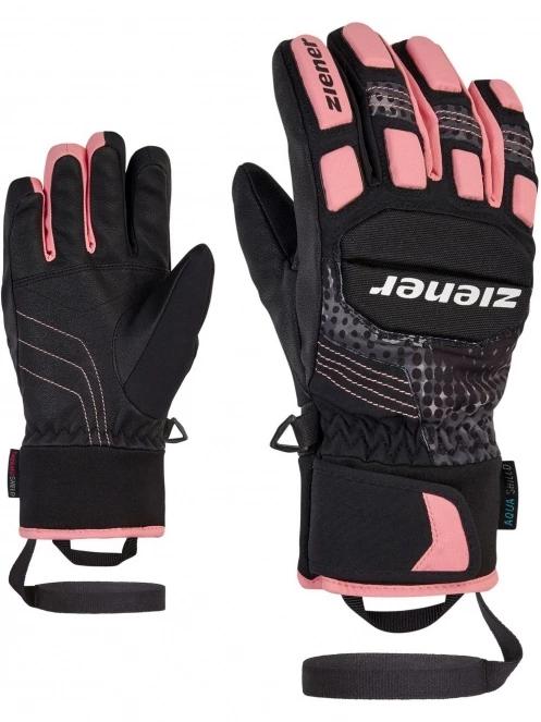 Ziener Luro As® Pr glove junior síkesztyű fekete színben 2