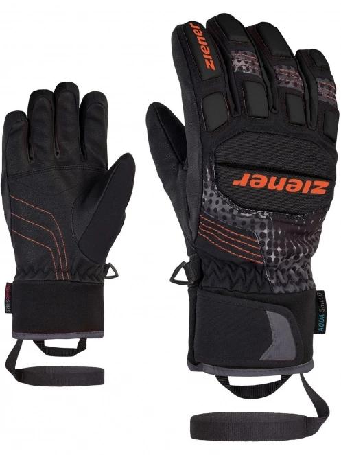 Ziener Luro As® Pr glove junior síkesztyű fekete színben 2