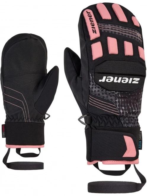 Ziener Luron AS® PR Mitten glove junior síkesztyű fekete színben 2