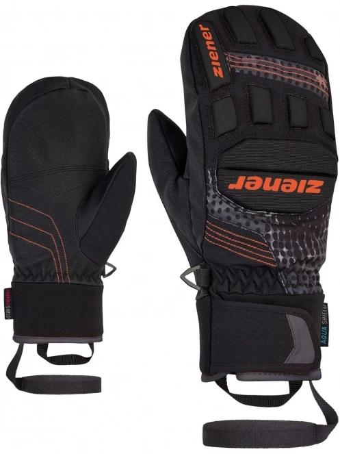 Ziener Luron AS® PR Mitten glove junior síkesztyű fekete színben 2