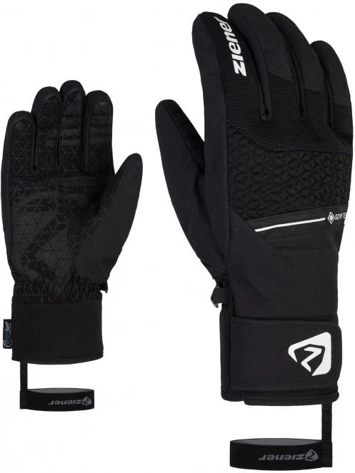 Ziener Granit GTX AW glove ski alpine férfi síkesztyű fekete színben 2