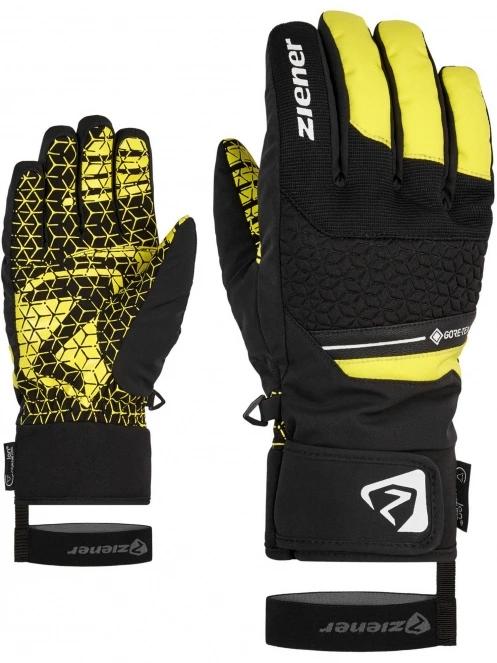 Ziener Granit GTX AW glove ski alpine férfi síkesztyű fekete színben 2