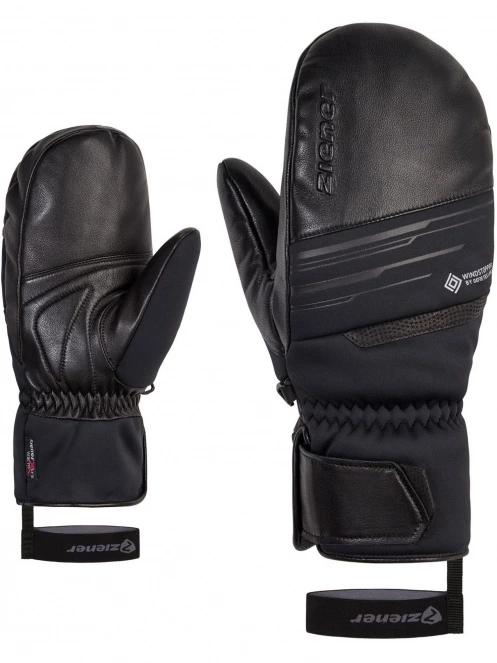 Ziener Garcelo WS PR glove ski alpine Mitten férfi síkesztyű fekete színben 2