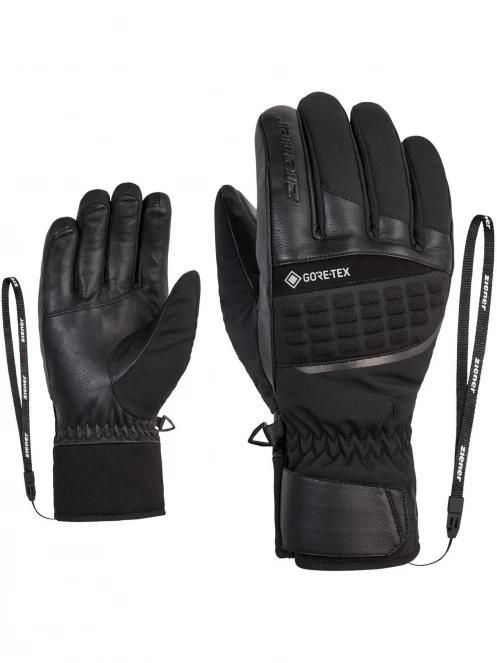 Ziener Gesar GTX glove ski alpine férfi síkesztyű fekete színben 2