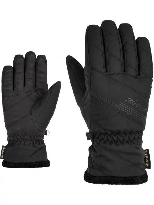Ziener Kasia GTX lady glove  női síkesztyű fekete színben 2