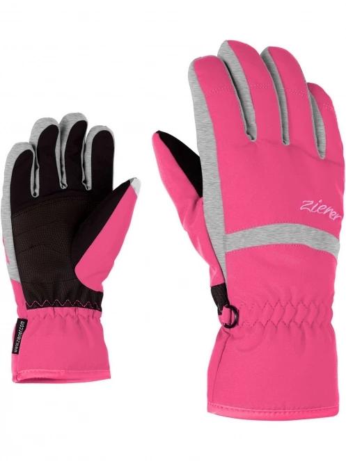 Ziener Lejano AS® glove junior síkesztyű rózsaszín színben 2