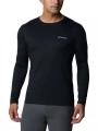 Columbia Zero Rules Long Sleeve Shirt férfi hosszú ujjú sport póló fekete színben 1