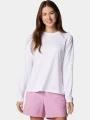 Columbia Tidal Tee II Long Sleeve Shirt női hosszú ujjú sport póló fehér színben 1