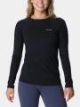 Columbia Midweight Stretch Long Sleeve Top női aláöltöző felső fekete színben 1
