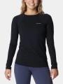 Columbia Midweight Stretch Long Sleeve Top női aláöltöző felső fekete színben 1