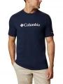 Columbia CSC Basic Logo Short Sleeve férfi rövid ujjú póló kék színben 1