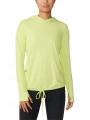 Mountain Hardwear Crater Lake Long Sleeve Hoody női kapucnis pulóver sárga színben 1