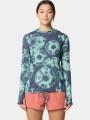 Mountain Hardwear Crater Lake Long Sleeve Hoody női hosszú ujjú sport póló kék színben 1